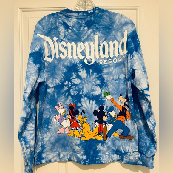 DISNEY Mickey Mouse and Friends Tie-Dye Disney Celebration Crew for Adults - Picture 13 of 14